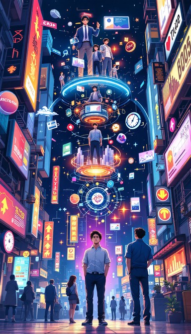 Free Anime Trading Evolution Image - Anime, Manga, Trader | Download at