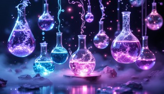 Free Magical Potion Laboratory Image - Potion, Magical, Flask ...