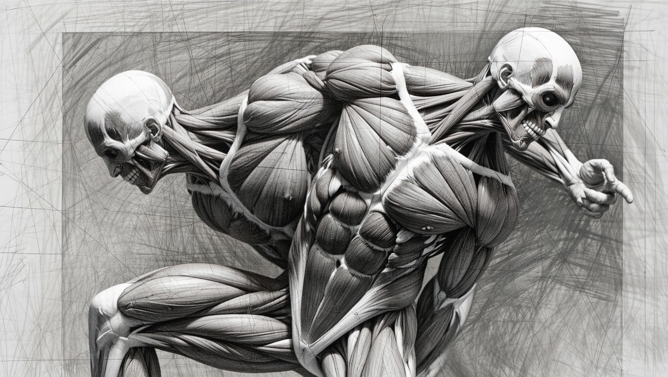 Free Dynamic Muscle Anatomy Image - Anatomy, Muscle, Illustration ...