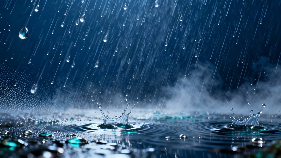 Free Rainfall Ripple Patterns Image - Rain, Rainfall, Water | Download ...