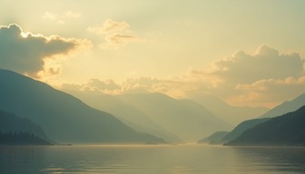 Free Misty Mountain Lake Image - Mountains, Lake, Sunrise | Download at ...