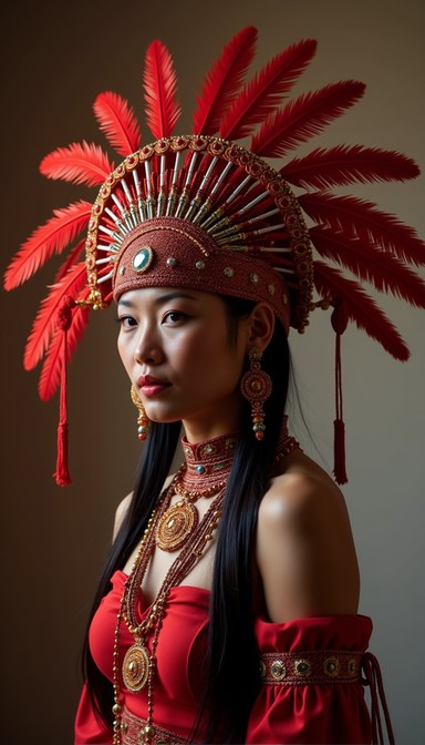 Headdress Example Free Sacred Ceremonial Headdress Image - Headdress, Ceremonial ...