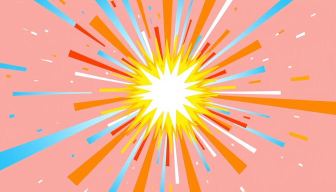 Free Radiant Joy Burst Image | Download at StockCake
