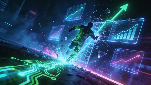 Free Breaking Digital Barriers Image - Digital, Cyberpunk, Neon ...