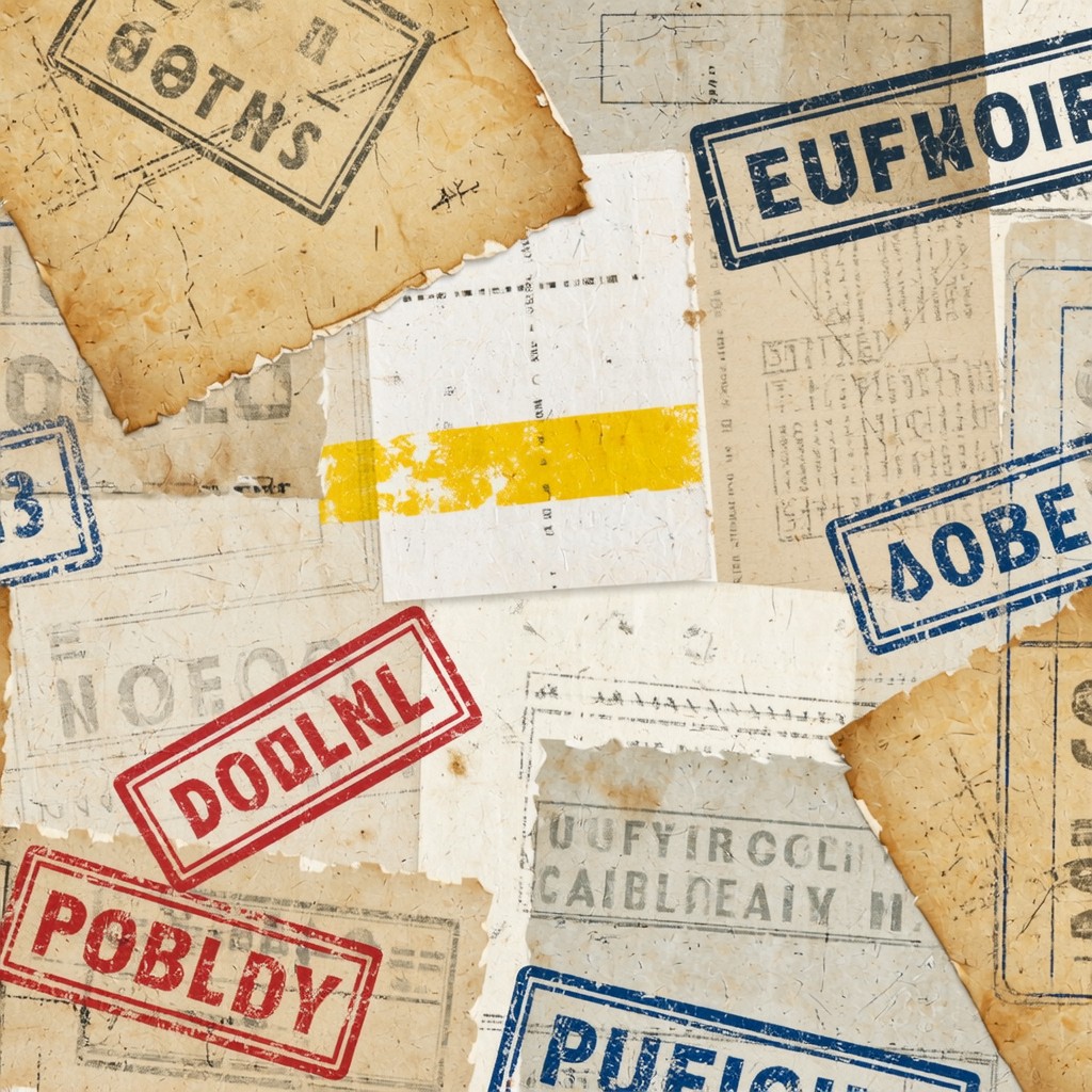 Free Vintage Official Documents Image - Vintage, Documents, Stamps ...