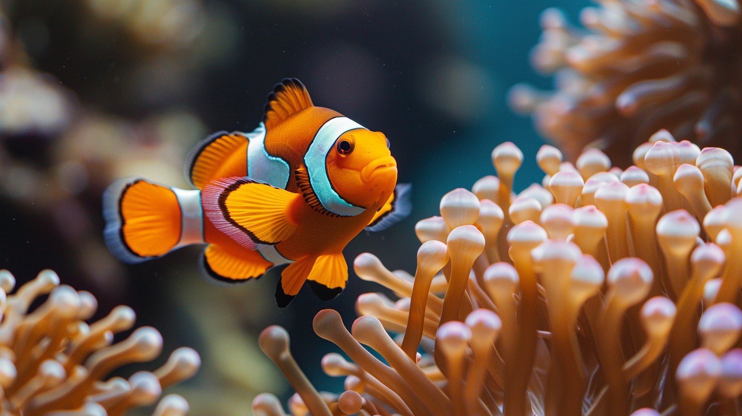 Free Clownfish Coral Dance Image - Clownfish, Anemone, Marine ...