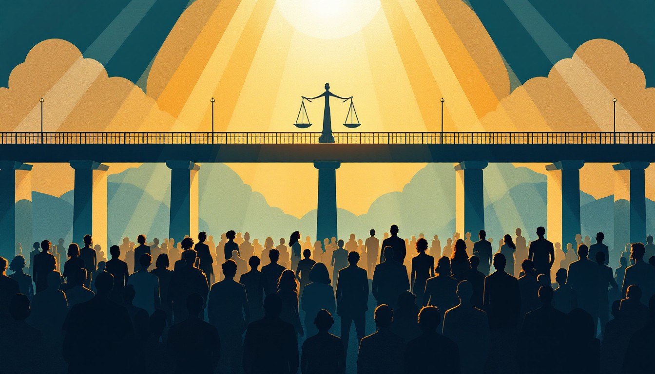 Free Justice Illuminates All Image - Justice, Bridge, Equality ...