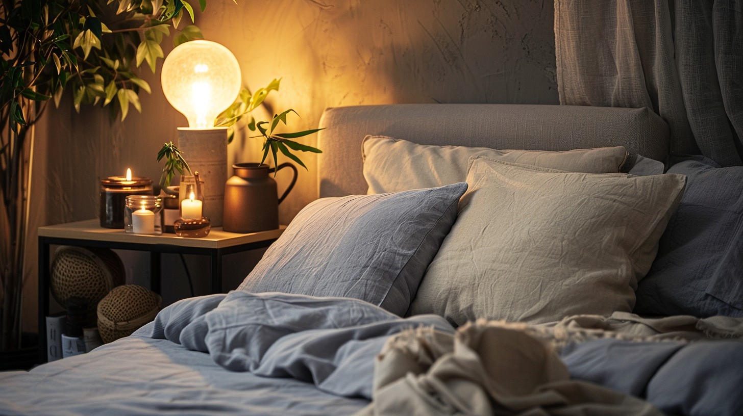 Free Cozy Bedroom Ambiance Image - Bedroom, Cozy, Lighting | Download ...