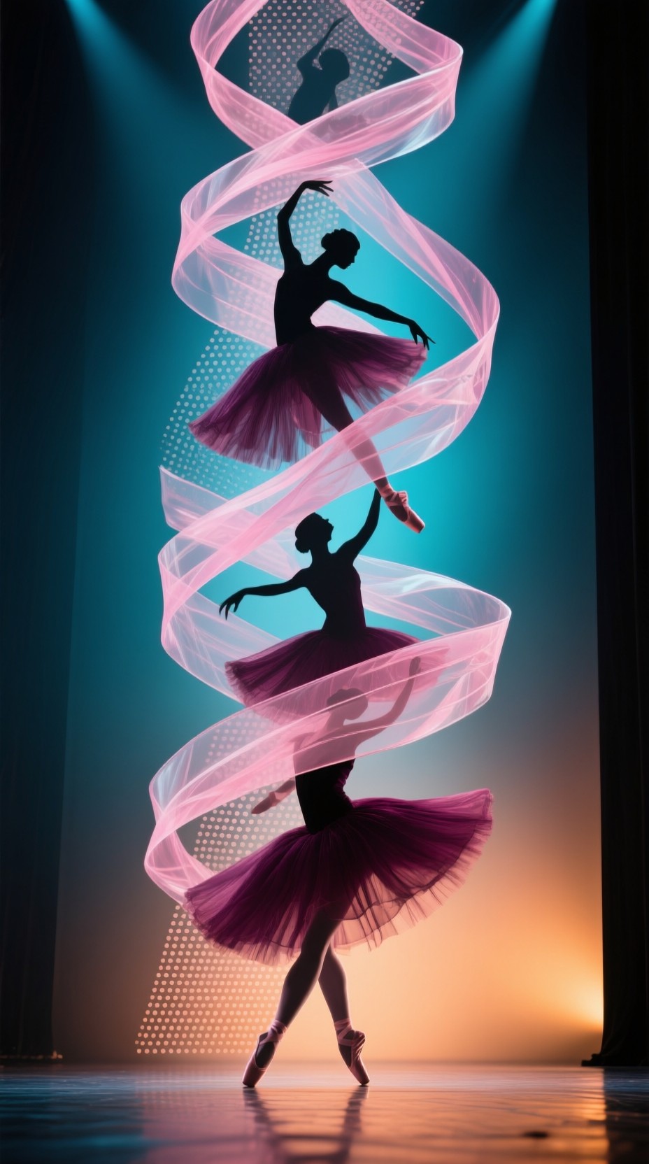 Free Rhythmic Ballet Cascade Image - Ballet, Dance, Silhouette ...