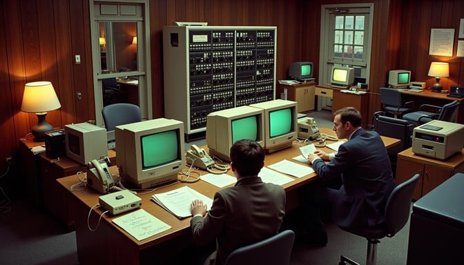 Free Early Network Operations Image - Vintage, Computers, 1970s ...