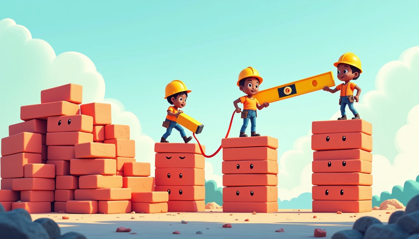 Free Building Together Teamwork Image - Construction, Teamwork, Cartoon ...
