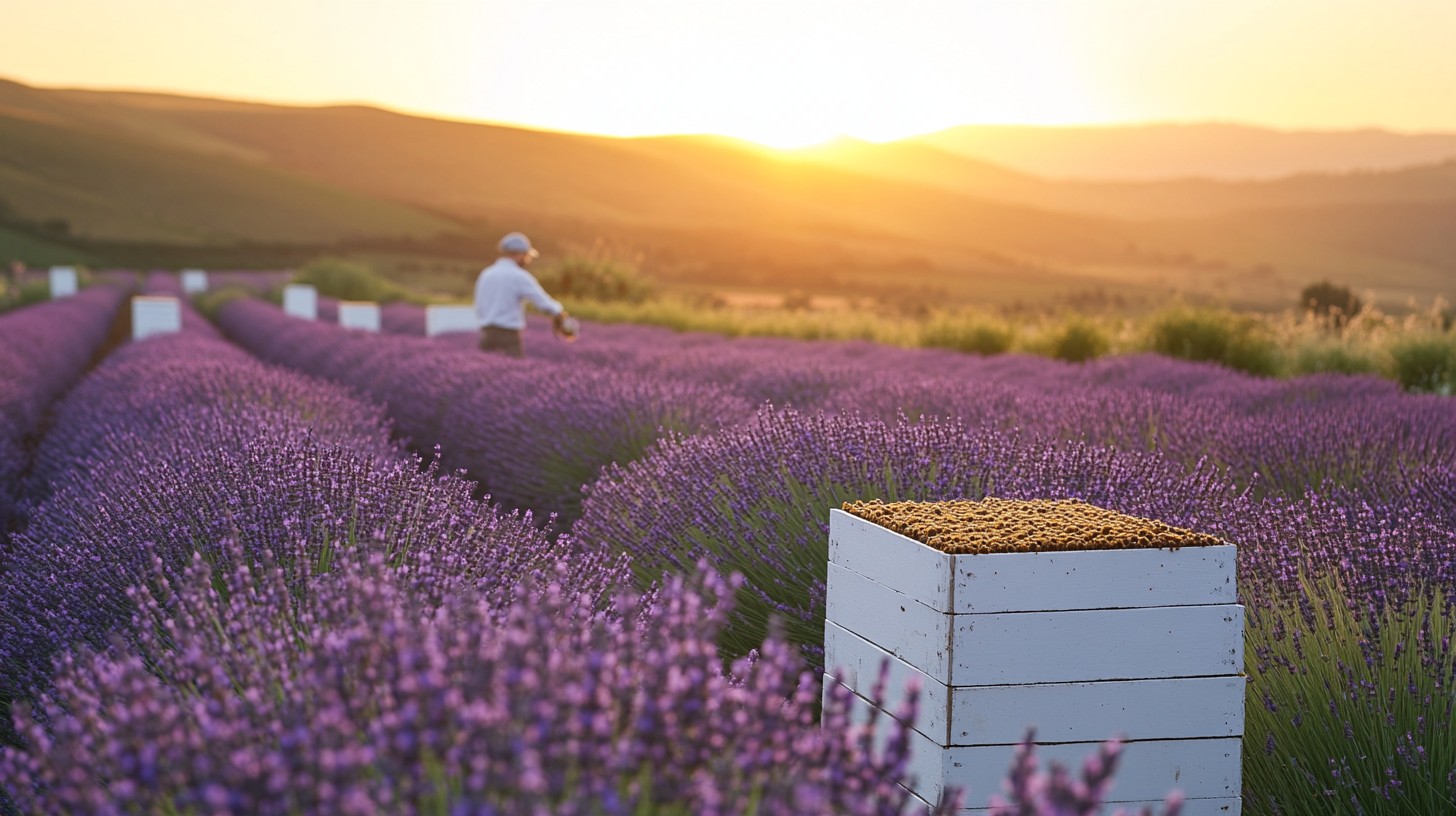 Free Sunset over Lavender Image - Sunset, Lavender, Field | Download at ...