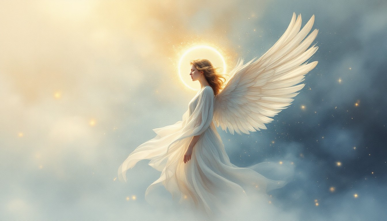Free Celestial Angel Ascending Image - Angel, Celestial, Ethereal ...