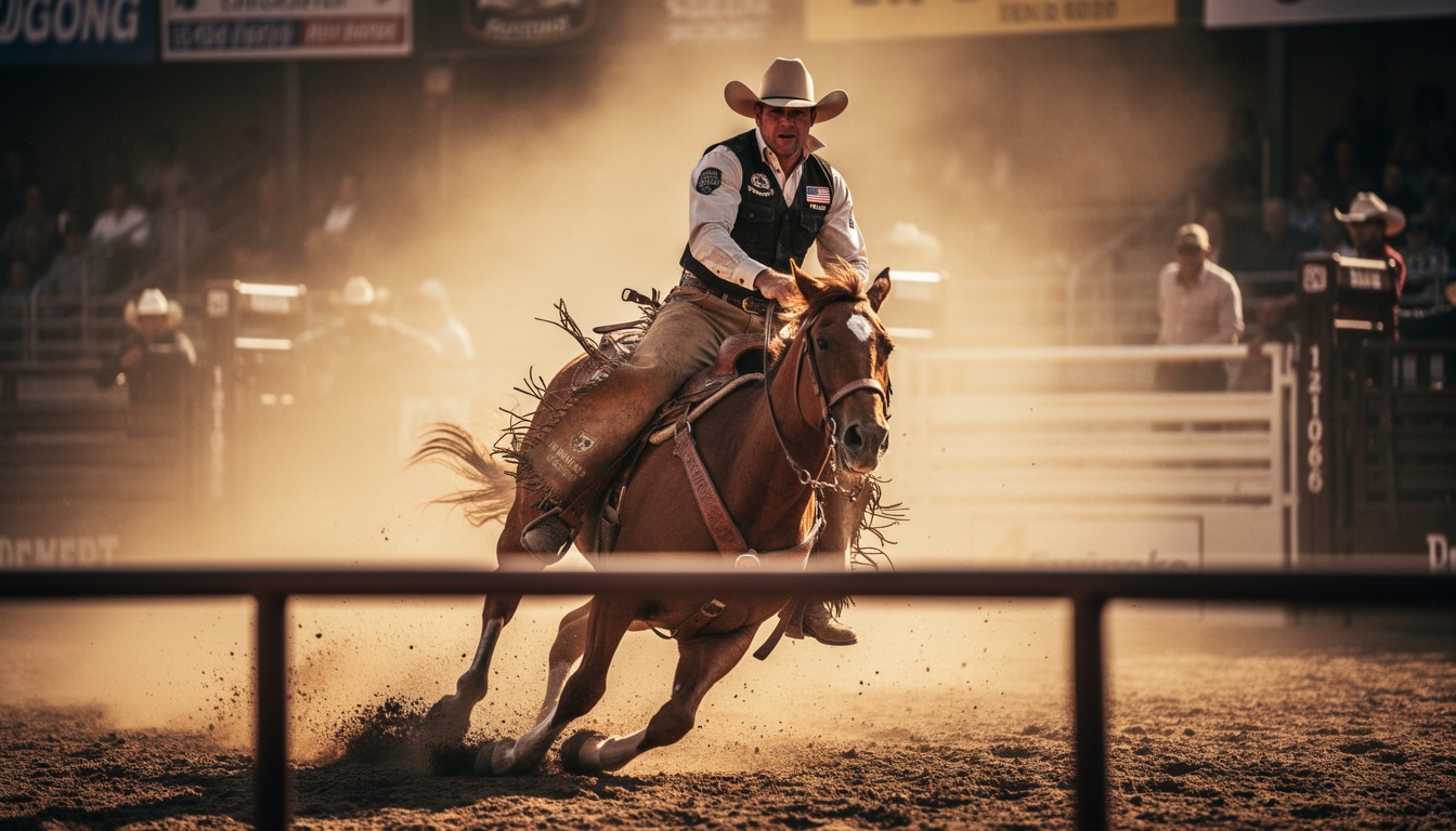 Red Circle Rodeo Rider Free Rodeo Rider Action Image - Rodeo, Cowboy, Rider | Download at ...