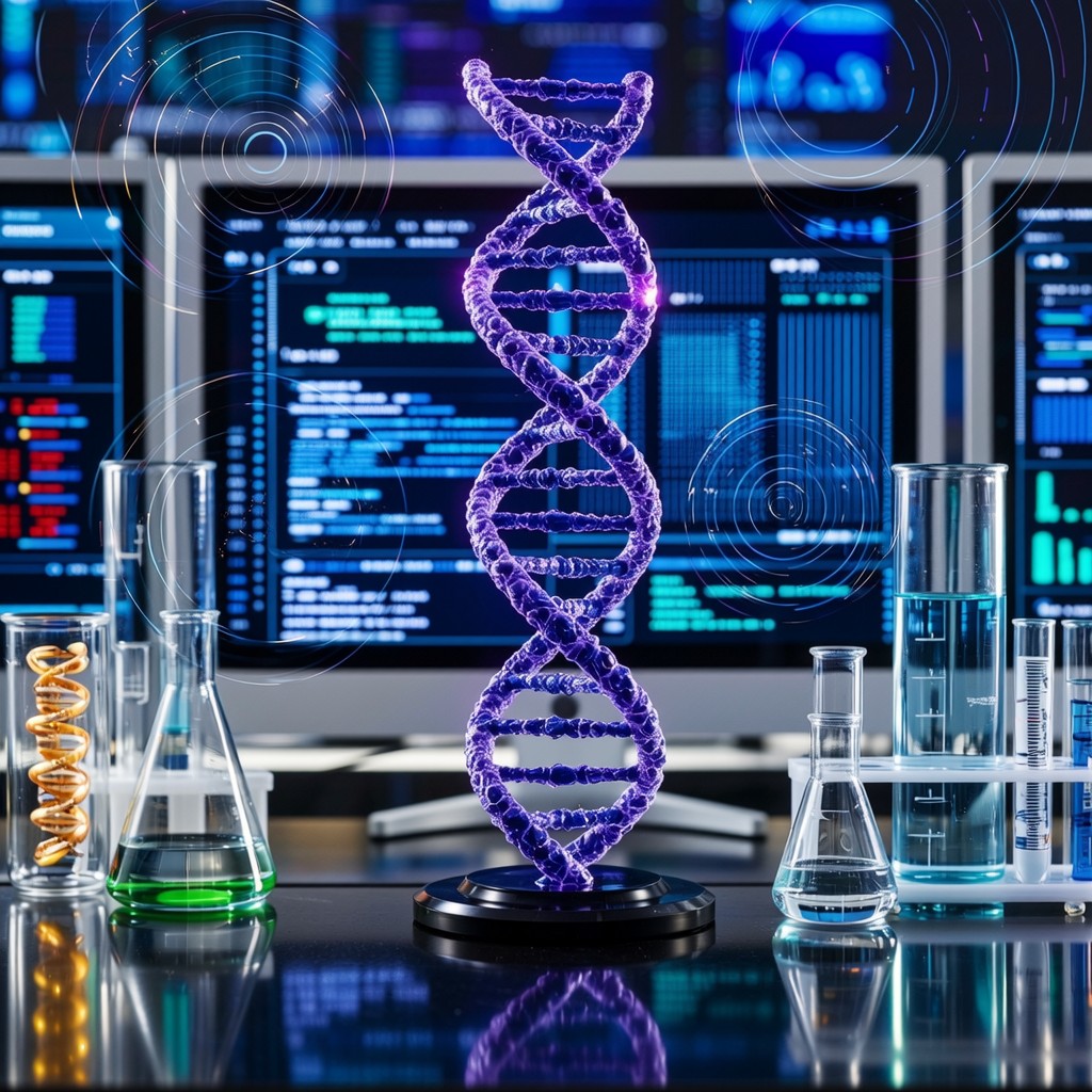 Free DNA Meets Technology Image - Dna, Biotechnology, Genetics ...