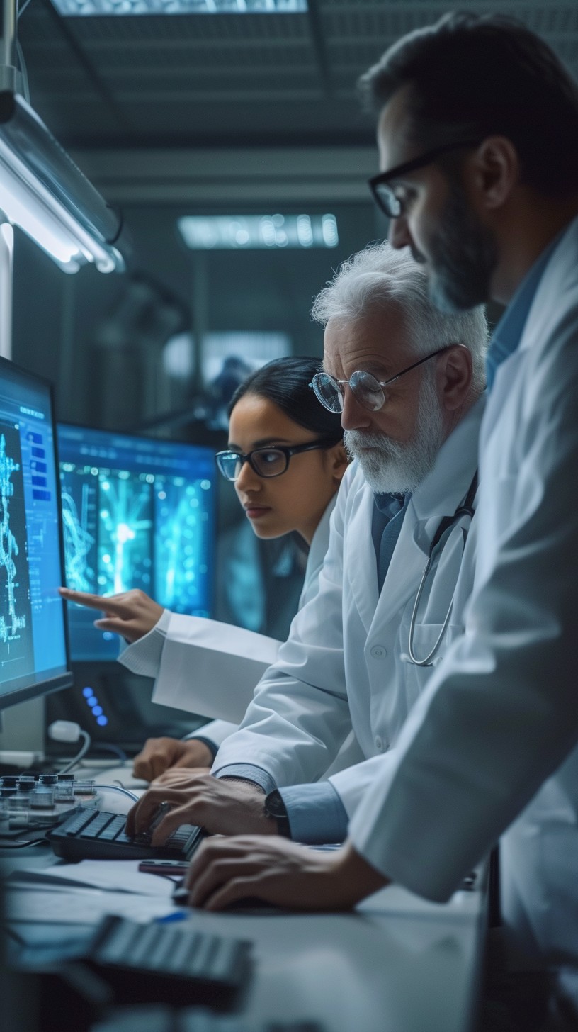 Free Scientists Analyzing Data Image - Science, Technology, Research ...