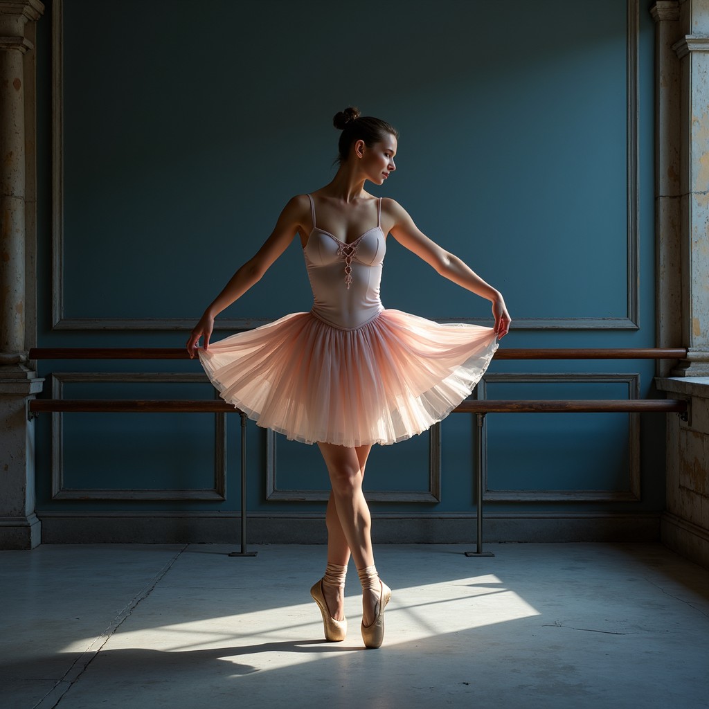 Free Ballet in Blue Image - Ballet, Tutu, Pointe | Download at StockCake