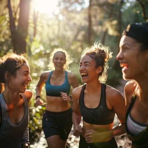 Free Joyful Group Run Image - Running, Friends, Smiling | Download at ...
