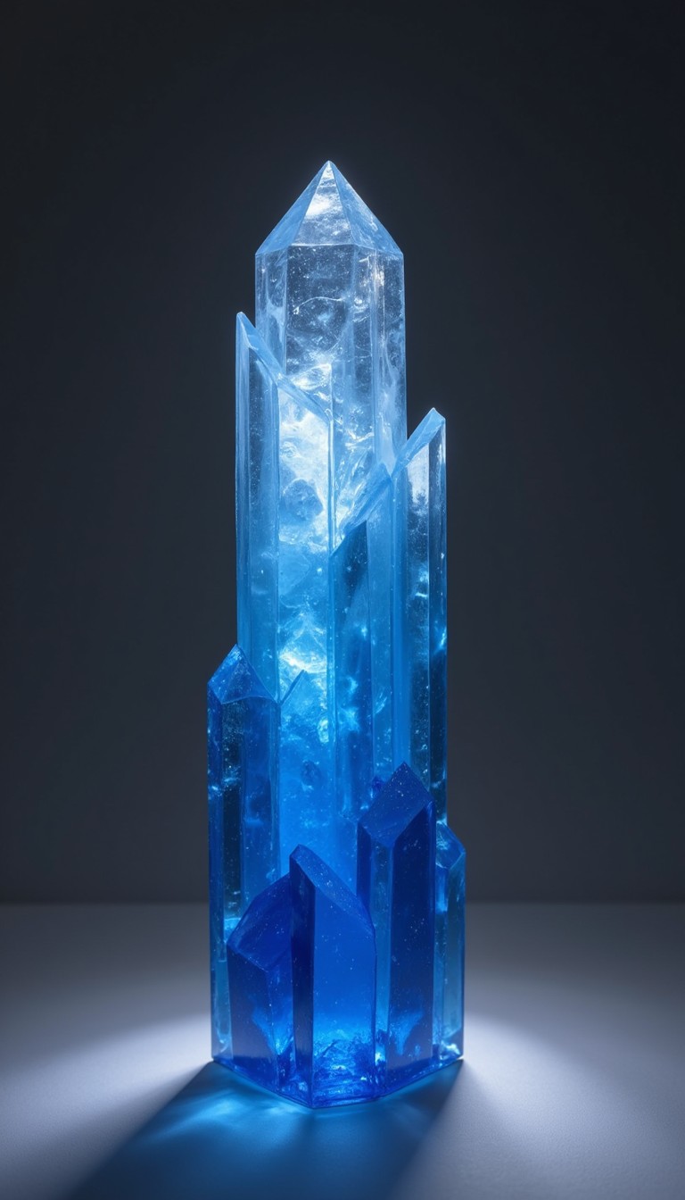 Free Luminous Blue Crystal Image - Crystal, Blue, Sapphire | Download ...
