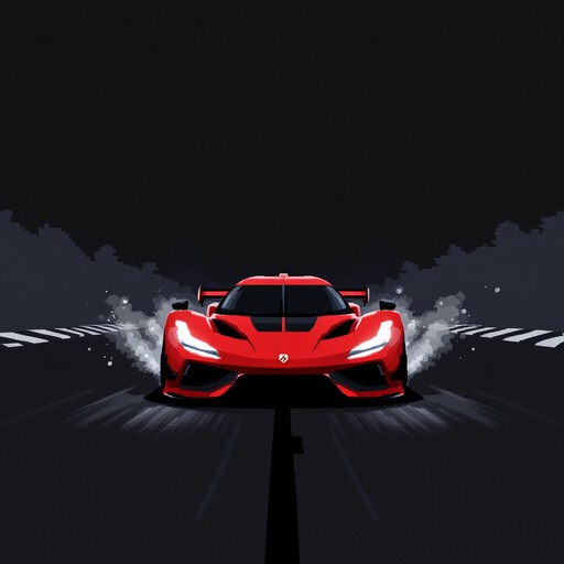 Free Midnight Racing Beast Image - Racing, Pixel, Speedster | Download ...