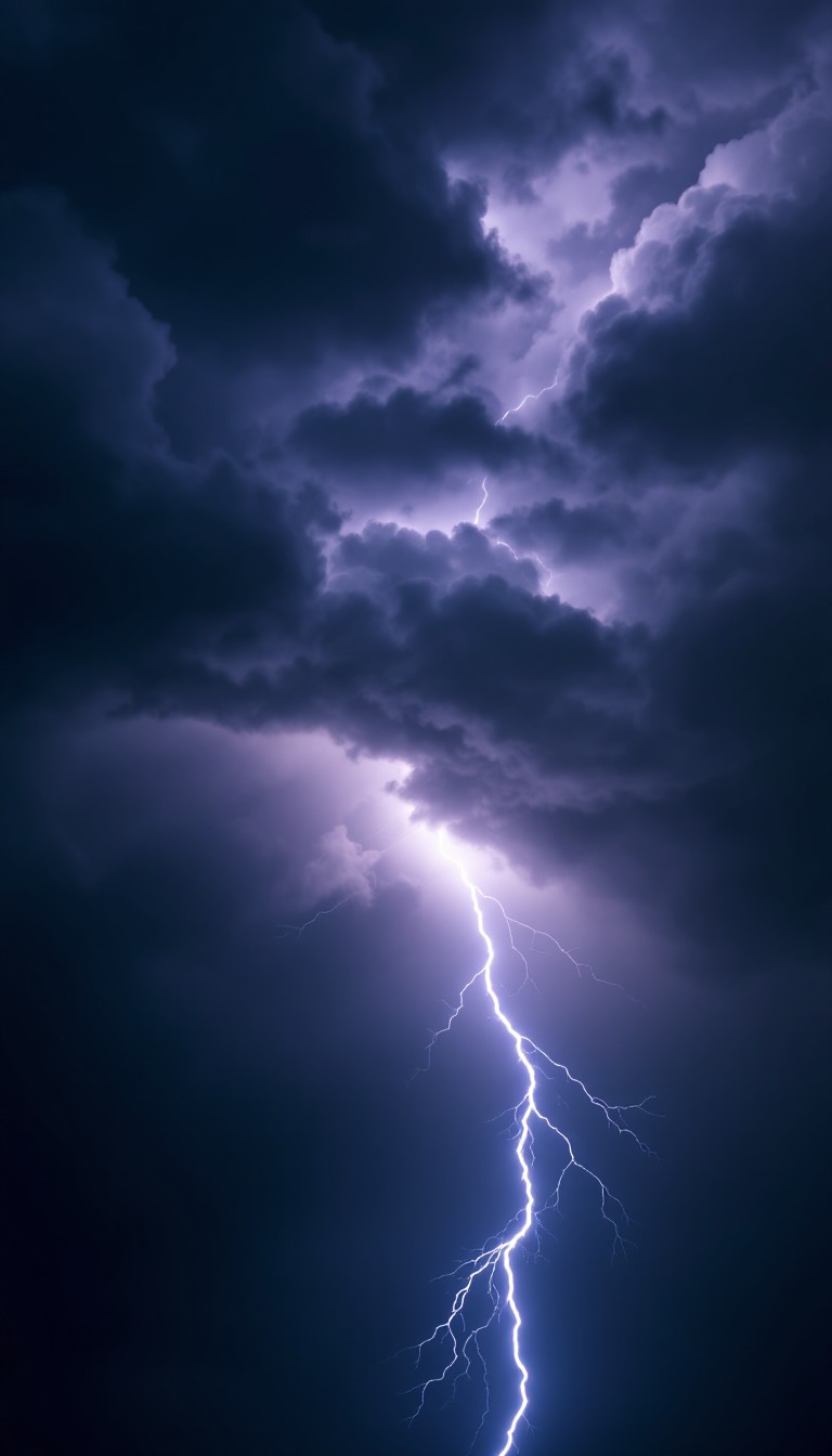 Free Lightning Pierces Night Image - Lightning, Storm, Thunder ...