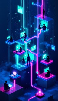 Digital Team System Free Digital Team Network Image - Collaboration, Teamwork, Digital ...