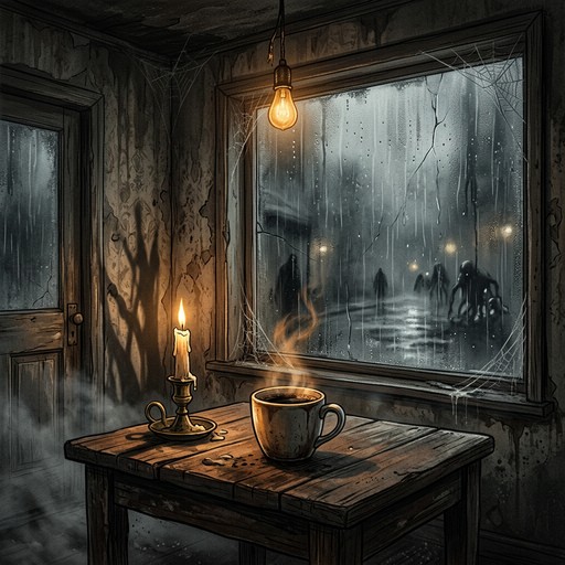 Free Rainy Cafe Solitude Image - Cafe, Rain, Coffee | Download at StockCake