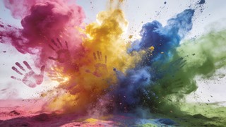 Free Colorful Powder Explosion Image - Powder, Explosion, Colorful ...