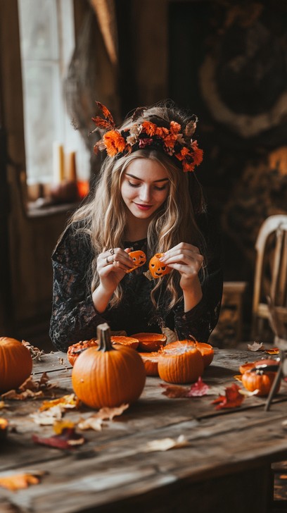 Free Autumn Pumpkin Carving Image | Download at StockCake