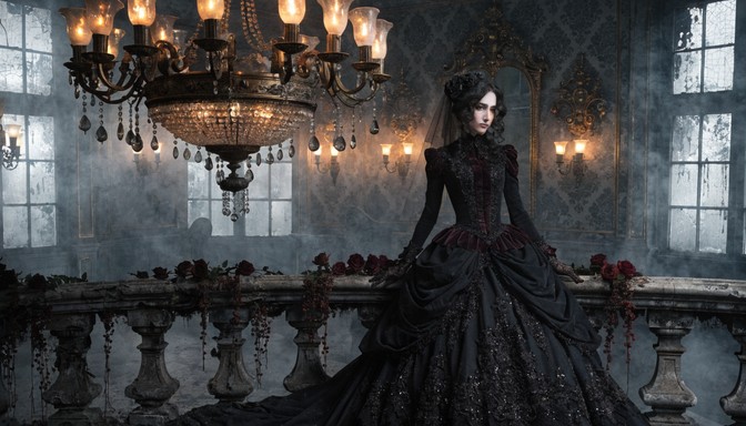 Free Gothic Mourning Portrait Image - Victorian, Gothic, Woman ...