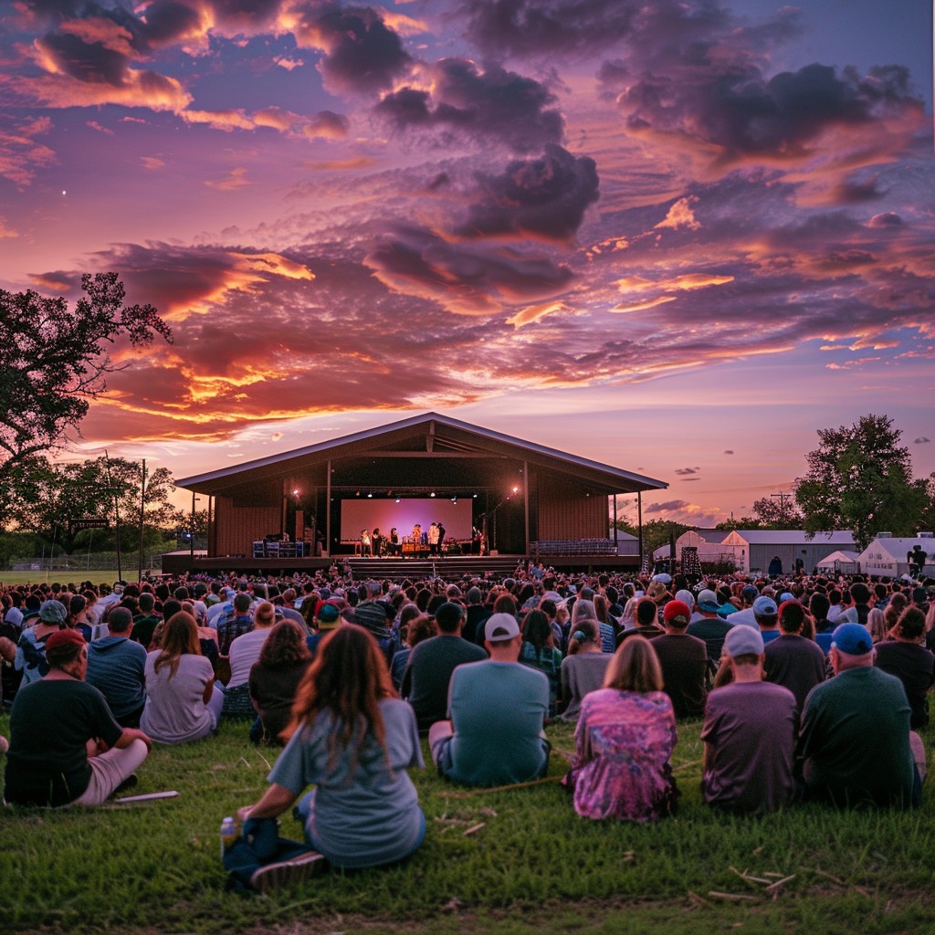Free Outdoor Concert Sunset Photo - Sunset, Concert, Crowd | Download ...