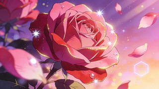 Free Magical Anime Rose Image - Rose, Anime, Manga | Download at StockCake