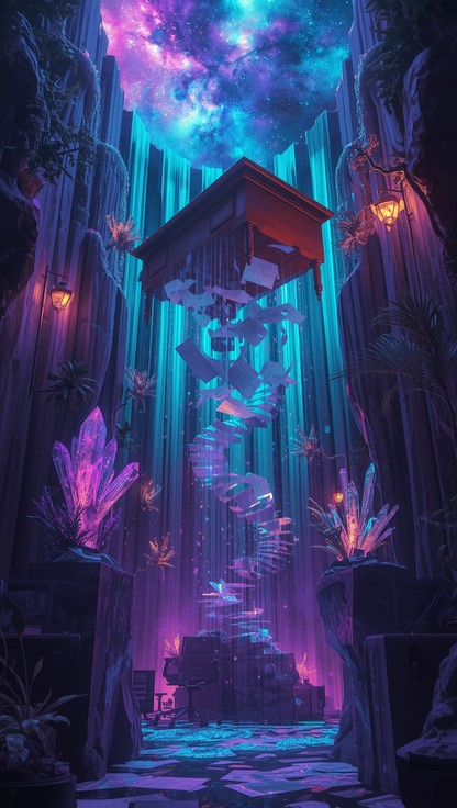 Free Magical Office Transformation Image - Surreal, Office, Fantasy ...