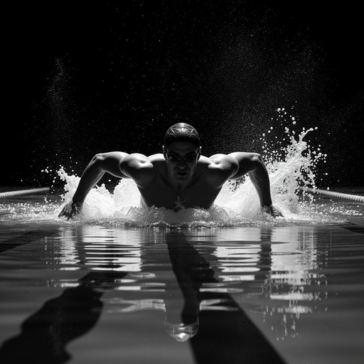 Free Strength In Motion Image - Swimmer, Monochrome, Splash | Download ...