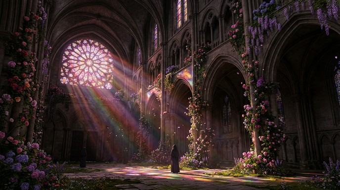 Download Gothic Rose Cathedral Image - Gothic, Cathedral, Rose | StockCake