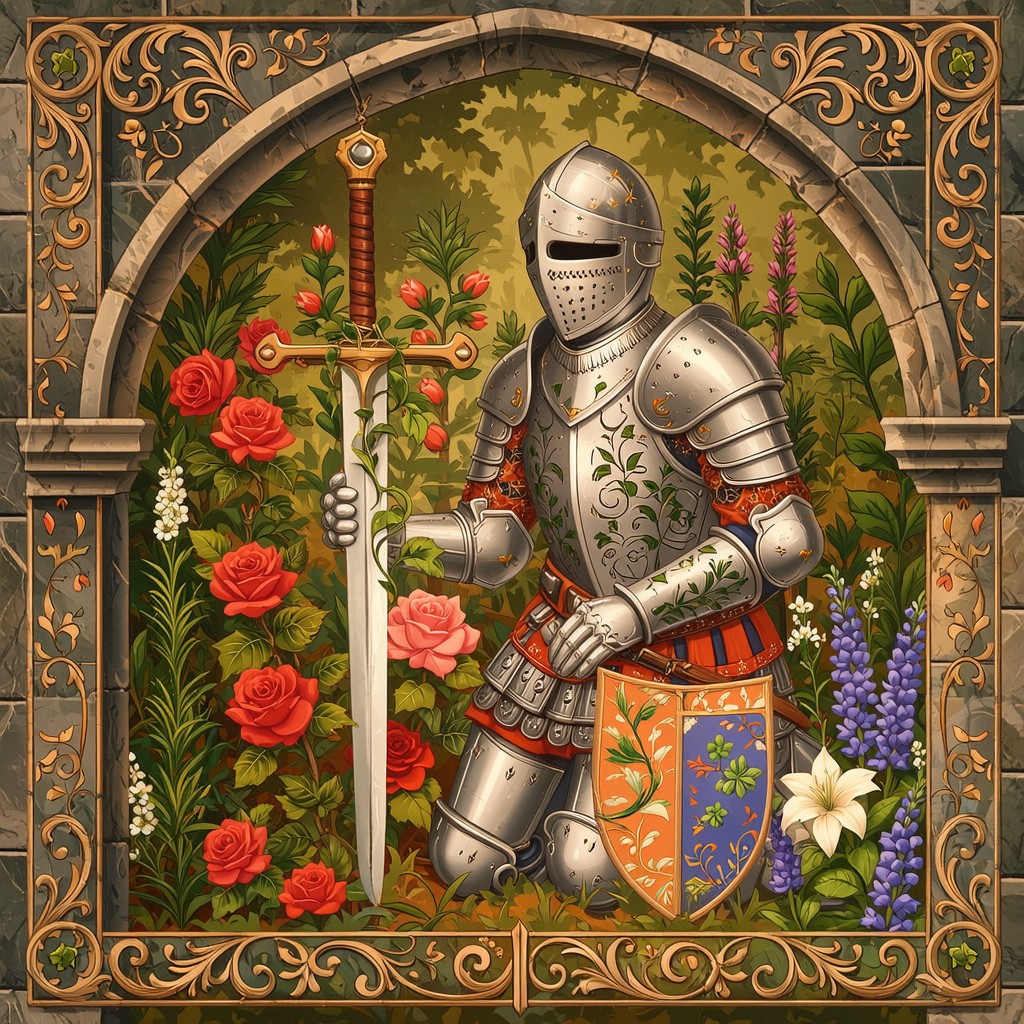Free Knight Garden Sanctuary Image - Knight, Medieval, Armor | Download ...