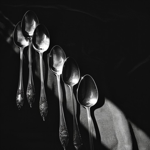 Free Spoons Shadow Play Image - Black, White, Monochrome | Download at ...