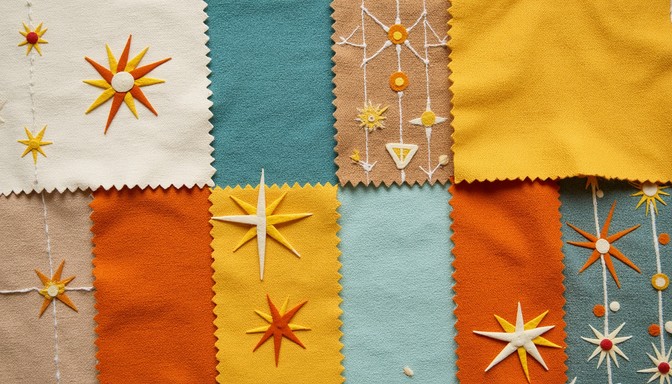 Textile Star Free Starburst Textile Collection Image | Download at StockCake