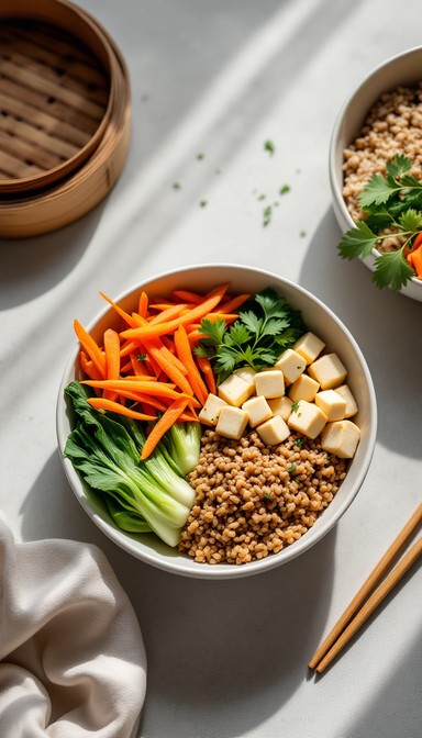 Free Balanced Asian Bowl Image - Asian, Food, Healthy | Download at ...