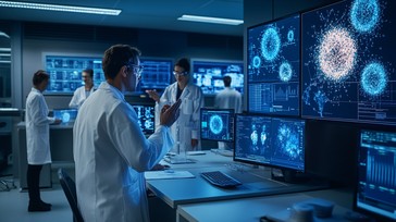 Free Scientists Analyzing Data Image - Research, Scientists, Laboratory ...