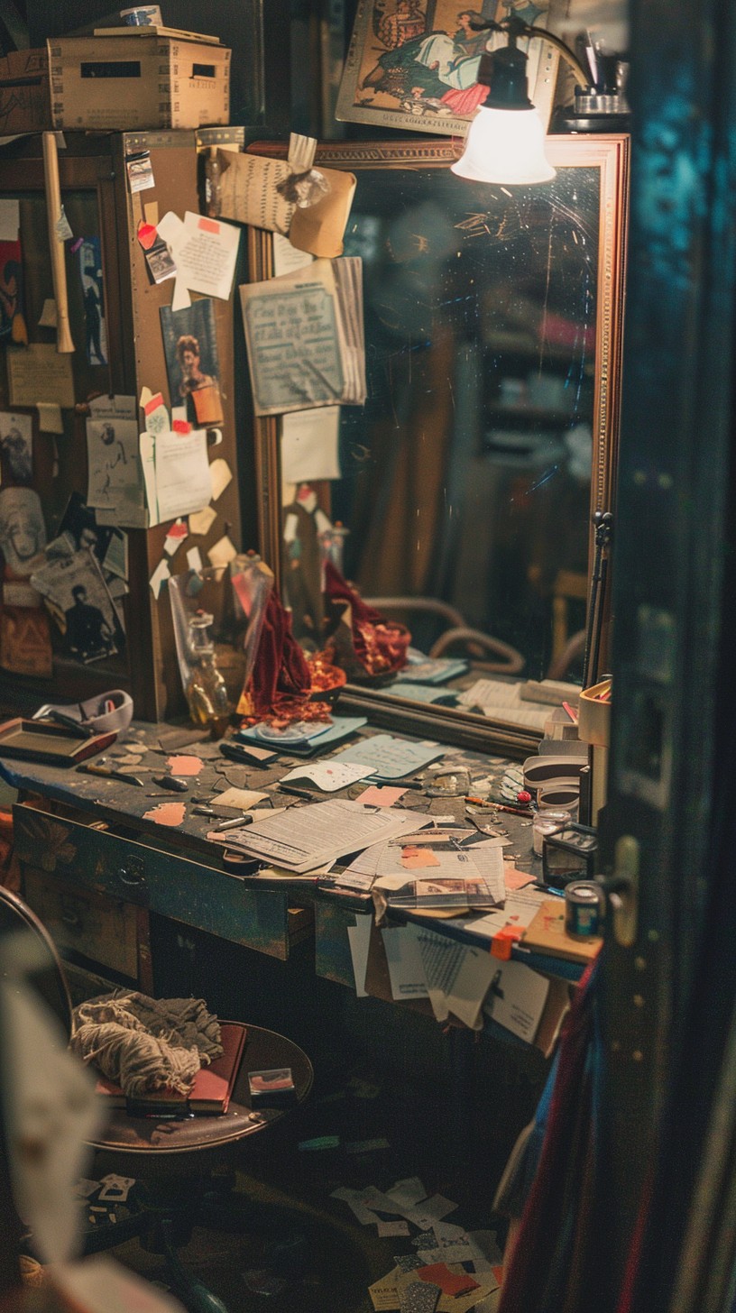 Free Cluttered Workspace Glow Image - Clutter, Workspace, Lamp ...
