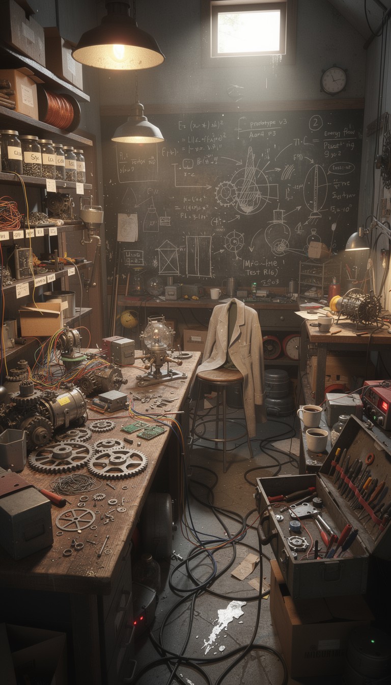 Free Inventor's Chaotic Workshop Image - Workshop, Inventor, Chaos ...