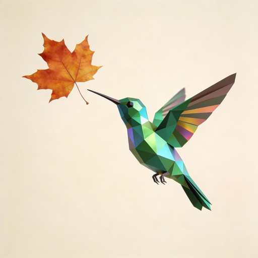Free Geometric Hummingbird Flight Image - Hummingbird, Bird, Geometric ...