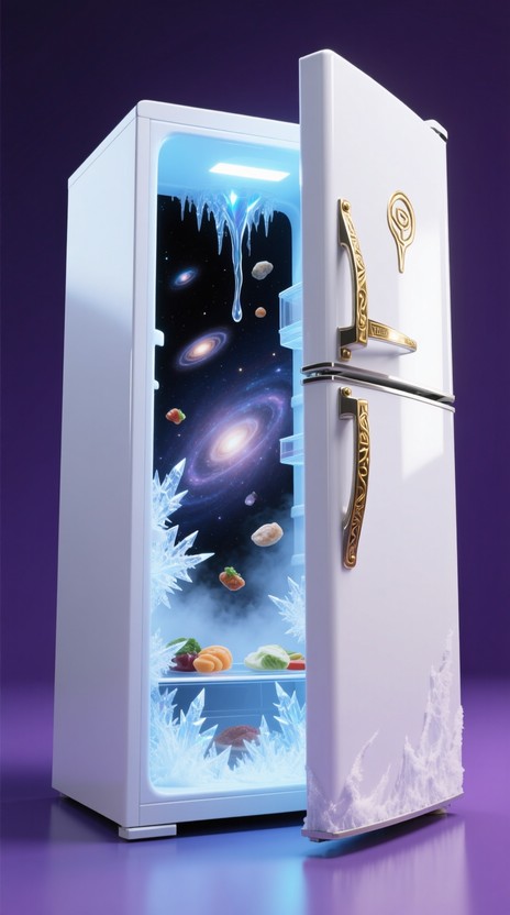 Free Cosmic Fridge Portal Image - Refrigerator, Cosmic, Galaxy ...