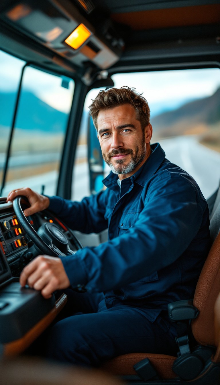 Free Professional Driver Portrait Image - Driver, Truck, Professional ...