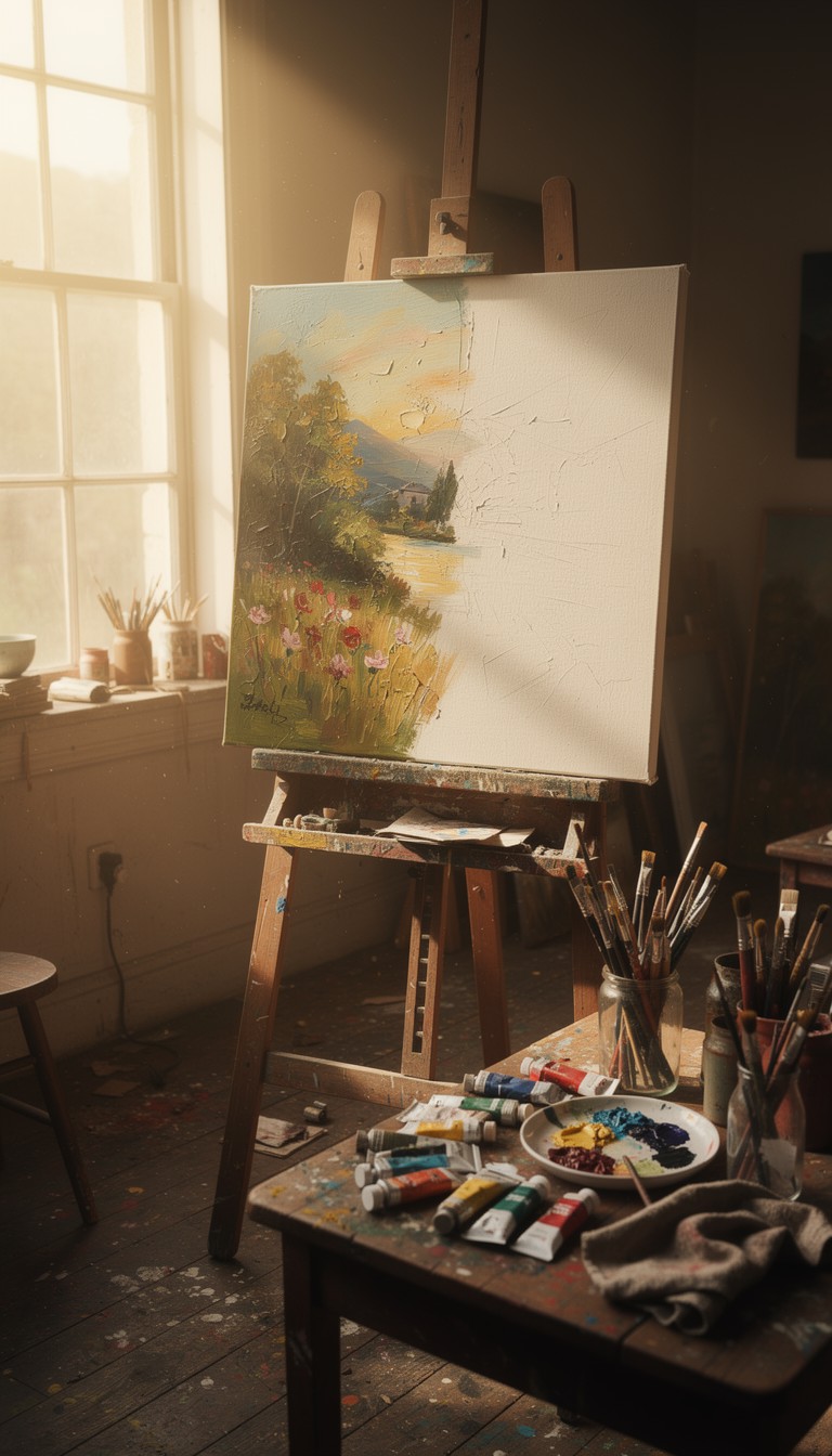 Free Art In Progress Image - Art, Painting, Canvas | Download at StockCake