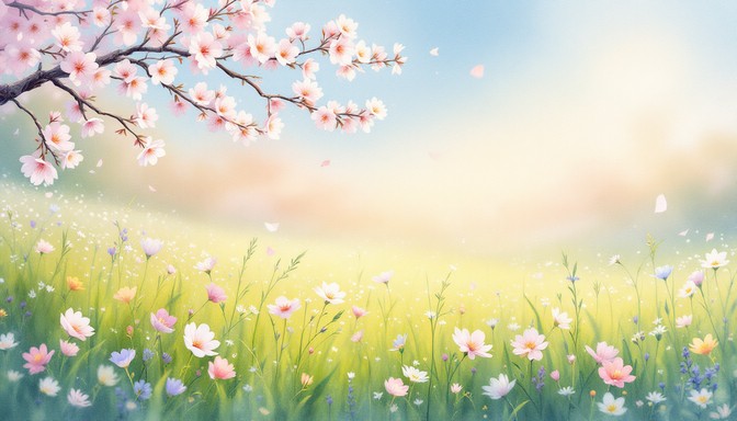 Free Spring Meadow Dance Image - Abstract, Spring, Meadow | Download at ...