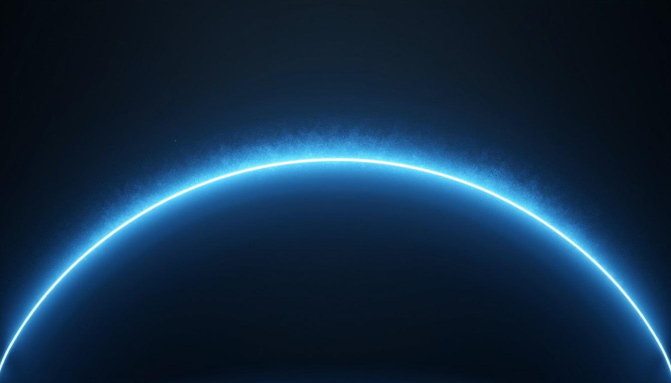 Free Luminous Blue Arc Image - Arc, Blue, Glow | Download at StockCake