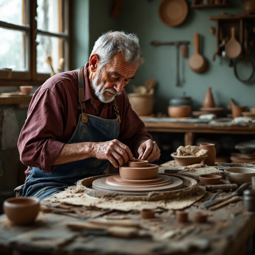 Download Pottery Master Creating Image - Pottery, Ceramics, Artisan ...