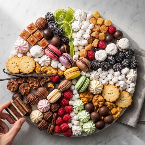 Sweets Discert Free Sweet Celebration Spread Photo - Chocolates, Macarons, Desserts ...